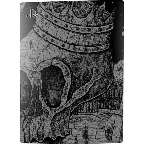 Alchemy Carta Skull Sketch PS5 Digital Edition Console Skin